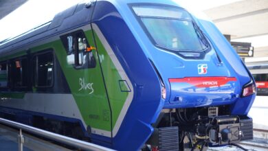 Uno dei treni blues in calabria
