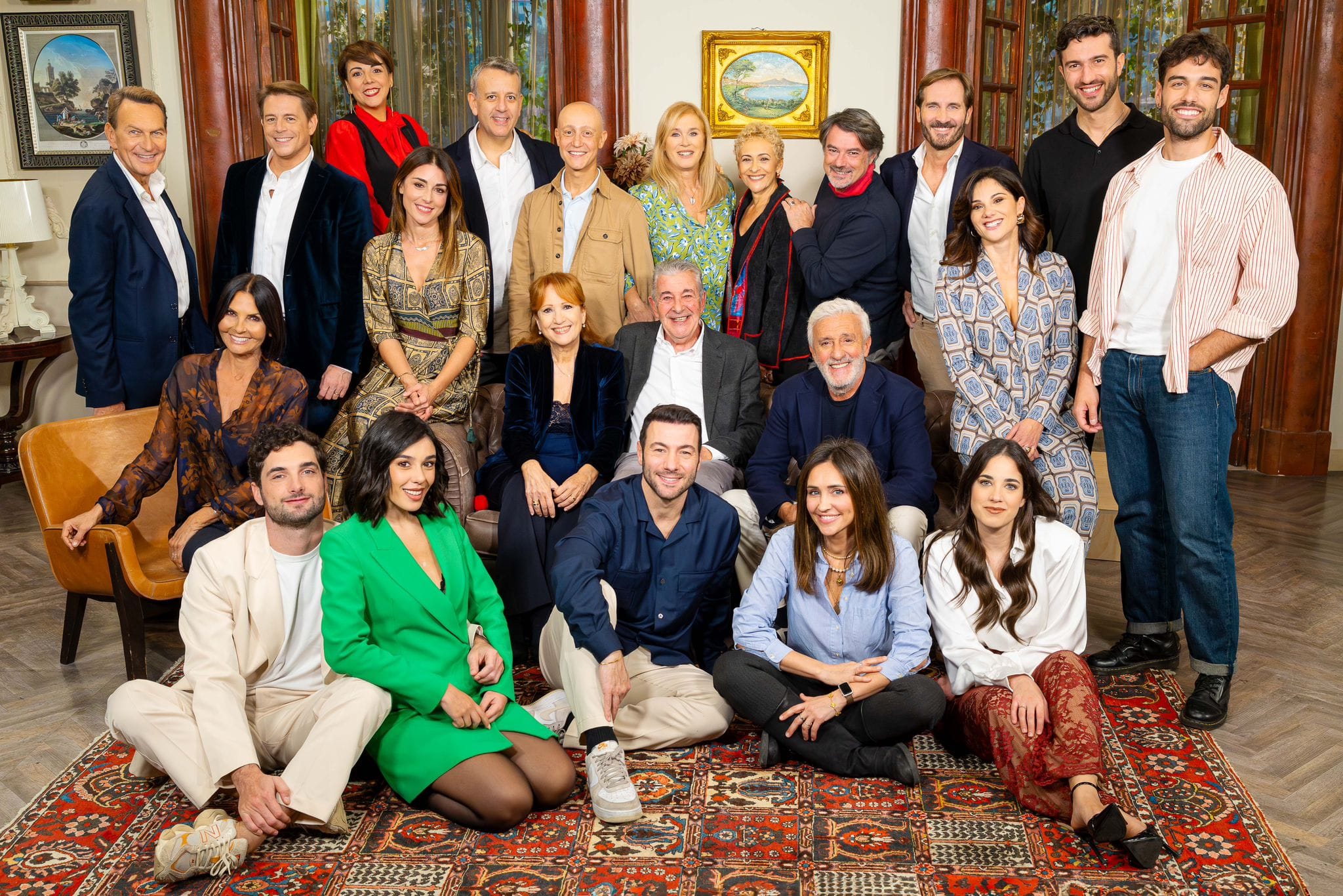 Il Cast di "un posto al sole" rai